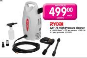 Ryobi AJP-75 High Pressure Cleaner-1400W Each