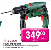 Bosch 500W Impact Drill (PSB50RE)-Each