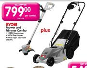 Ryobi Mower & Trimmer Combo