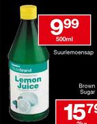 Housebrand Suurlemoensap-500ml