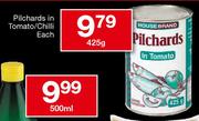 Housebrand Pilchards in Tomato/Chilli-425g Each