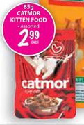 Catmor Kitten Food-85g Each