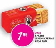  Bakers Lemon Creams Red Labels-200g