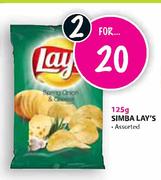 Simba Lay's-2 x 125g