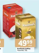 Rombouts Coffee Assorted-10's Each