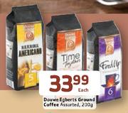Douwe Egberts Ground Coffee Assorted-200g Each