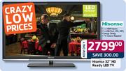 Hisense HD Ready LED TV-32"(80cm)