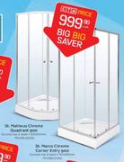 St.Marco Chrome Corner Entry 900 (PRSHMCCE900)-Each