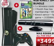 XBOX 360 4Gb Kinect Sports 2 Bundle