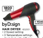 ByD:sign Hair Dryer-1800W