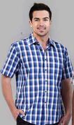 Mens Check Shirt-230631
