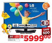 LG 3D Full HD LED TV (42LM3400)-42"(107cm)