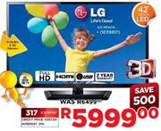 LG Full HD 42" 3D LED TV