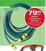 Riviera Tuinslang Met Passtukke-12.5mmx20m Per Stel