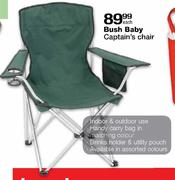 Bush Baby Captain's Chair Each