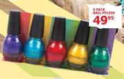 5 Pack Nail Polish