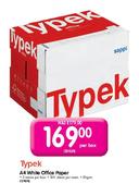 Typek A4 White Office Paper-Per Box