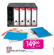 Aro Filing Solution With File Dividers-Per Set