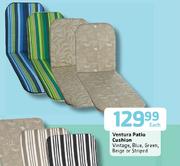 Ventura Patio Cushion Vintage,Blue,Green,Reige Or Striped Each