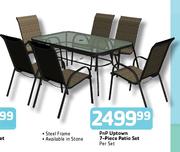 Pnp Uptown 7-Piece Patio Set-Per Set