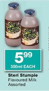 Steri Stumpie Flavoured Milk Assorted-350ml Each