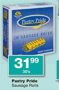 Pastry Pride Sausage Rolls-30's