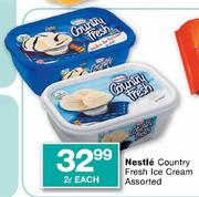 Nestle Country Fresh Ice Cream Assorted-2l Each