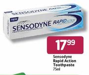 Sensodyne Rapid Action Toothpaste-75ml