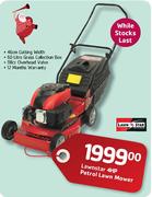 Lawnstar 4HP Petrol Lawn Mower-Each