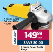 X-Treme Power Tools Angle Grinder-500W Each