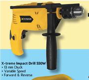 X-Treme Power Tools Impact Drill-550W Each