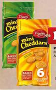 Pyotts Mini Cheddars-6x33gm Per Pack