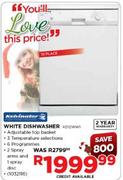 Kelvinator 12 Place White Dishwasher(KD12WW1)