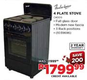 Fuchs-Ware 4 Plate Stove(C400G)
