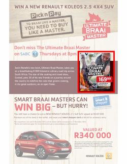 Pick n Pay : Ultimate Braai Master (19 Nov - 2 Dec 2012), page 6
