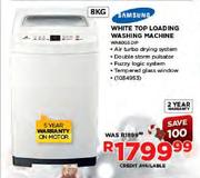 Samsung White Top Loading Washing Machine (WA80G5DIP)-8Kg