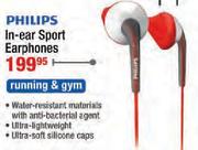 Philips In-Ear Sport Earphones