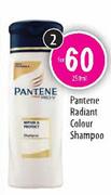 Pantene Radiant Colour Shampoo-2x250ml