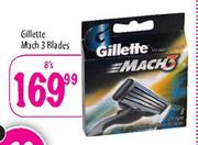 Gillette Mach 3 Blades-8's