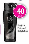 Fire & Ice Perfumed Body Lotion-2x250ml