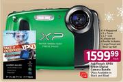 Fuji Finepix XP50 Green Digital Camera Bundle-Each