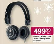Phoenix Ministry Of Sound Headphone Assorted-Each