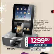 Philips Dual Dock Clock Radio