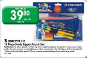 Staedtler Noris Zipper Pouch Set - 12 Piece Per Set