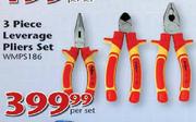 Worksman Leverage Pilers Set (WMPS186) - 3 Piece Per Set