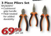 Razor Pilers Set (RAZ65047) - 3 Piece Per Set