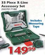 Bosch X-LIne Accessory Set - 33 Piece