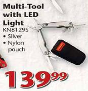 Tork Craft Multi-Tool With LED Light (KN8129S)