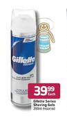 Gillette Series Shaving Gels Assorted-200ml Each