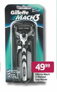 Gillette Mach 3 Manual 2 Up Rozar